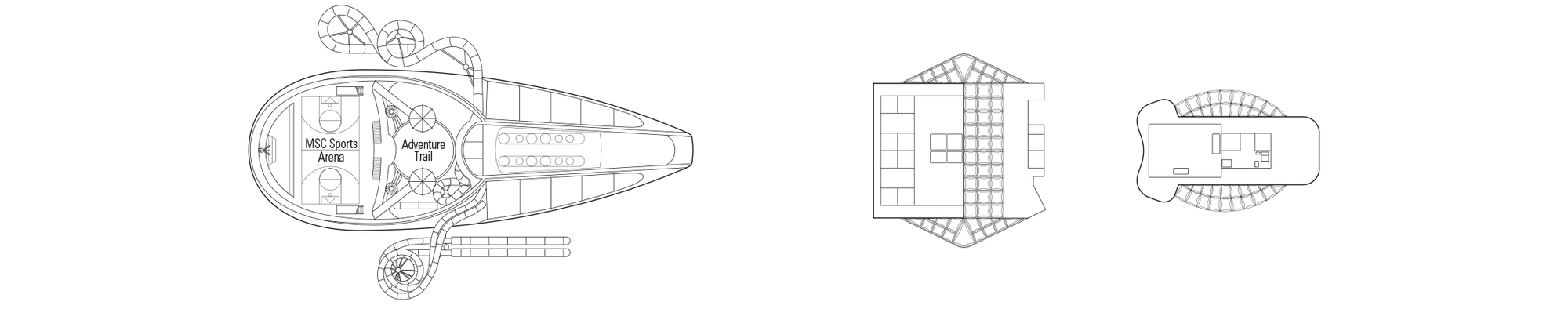 Sun Deck plan